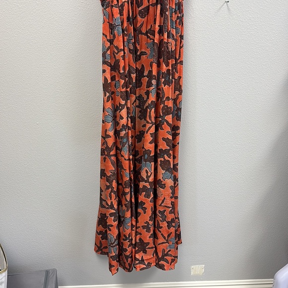 Anya open-back ruched floral-print silk-crepe maxi dress - Picture 9 of 11
